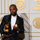 Kirk Franklin holds his Grammy trophy for “Wanna Be Happy?” in the Grammy press room in Los Angeles on Feb. 15, 2016.
MARK RALSTON/AFP/Getty Images